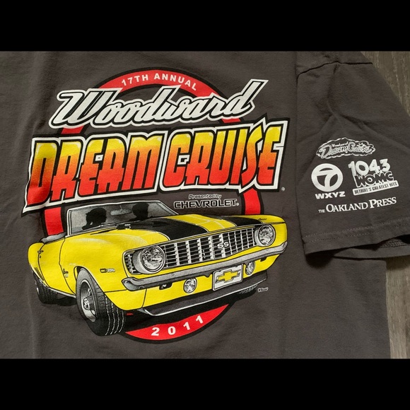 Vintage Chevrolet Print Racing Tee - Picture 3 of 3
